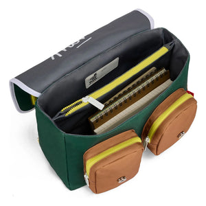Hello Hossy - Mini Fir hardcover file | Chrome green