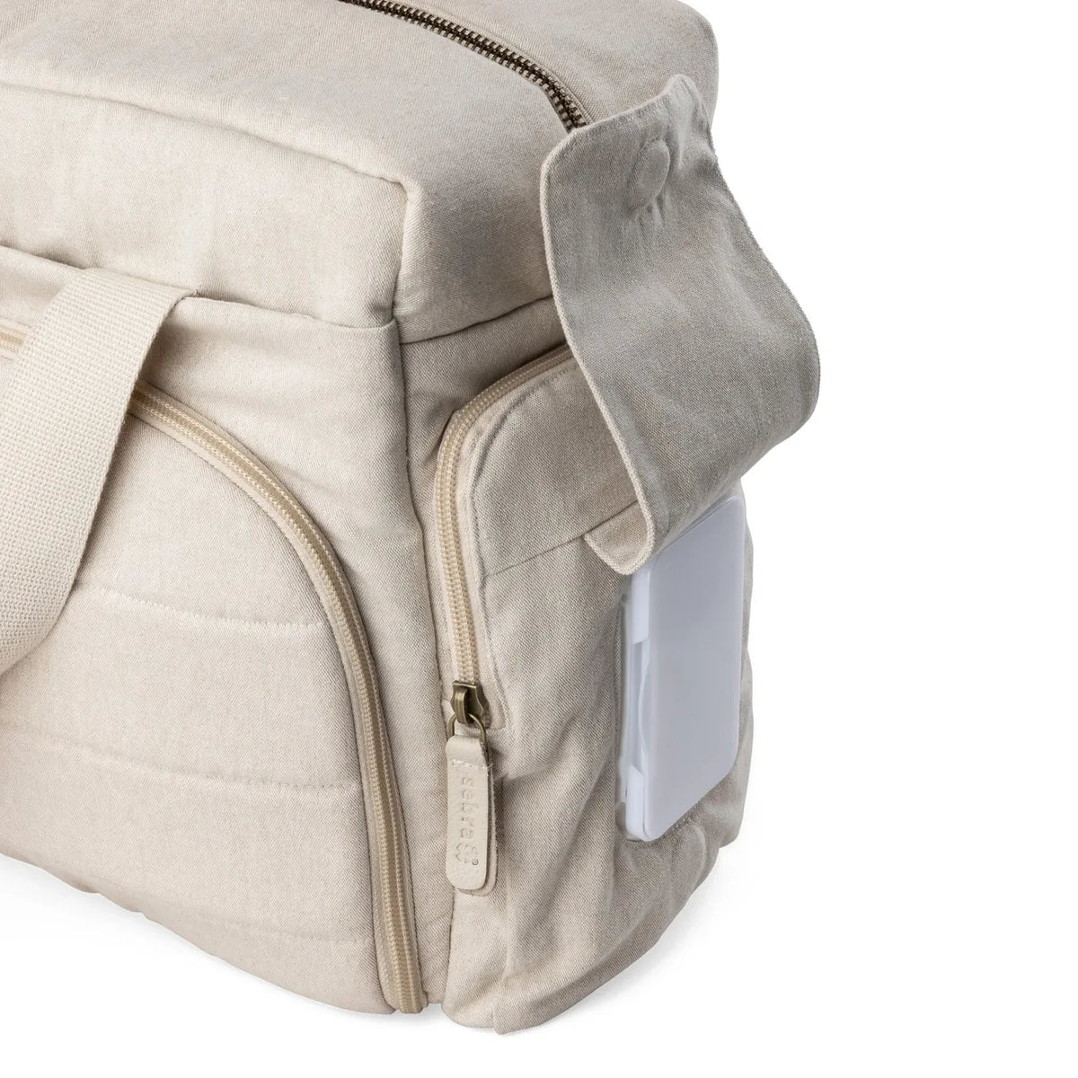 Sebra - On-the-Go Diaper Bag | Beige