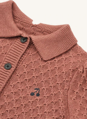 Liewood - Jane Embroidered Cardigan | Pink