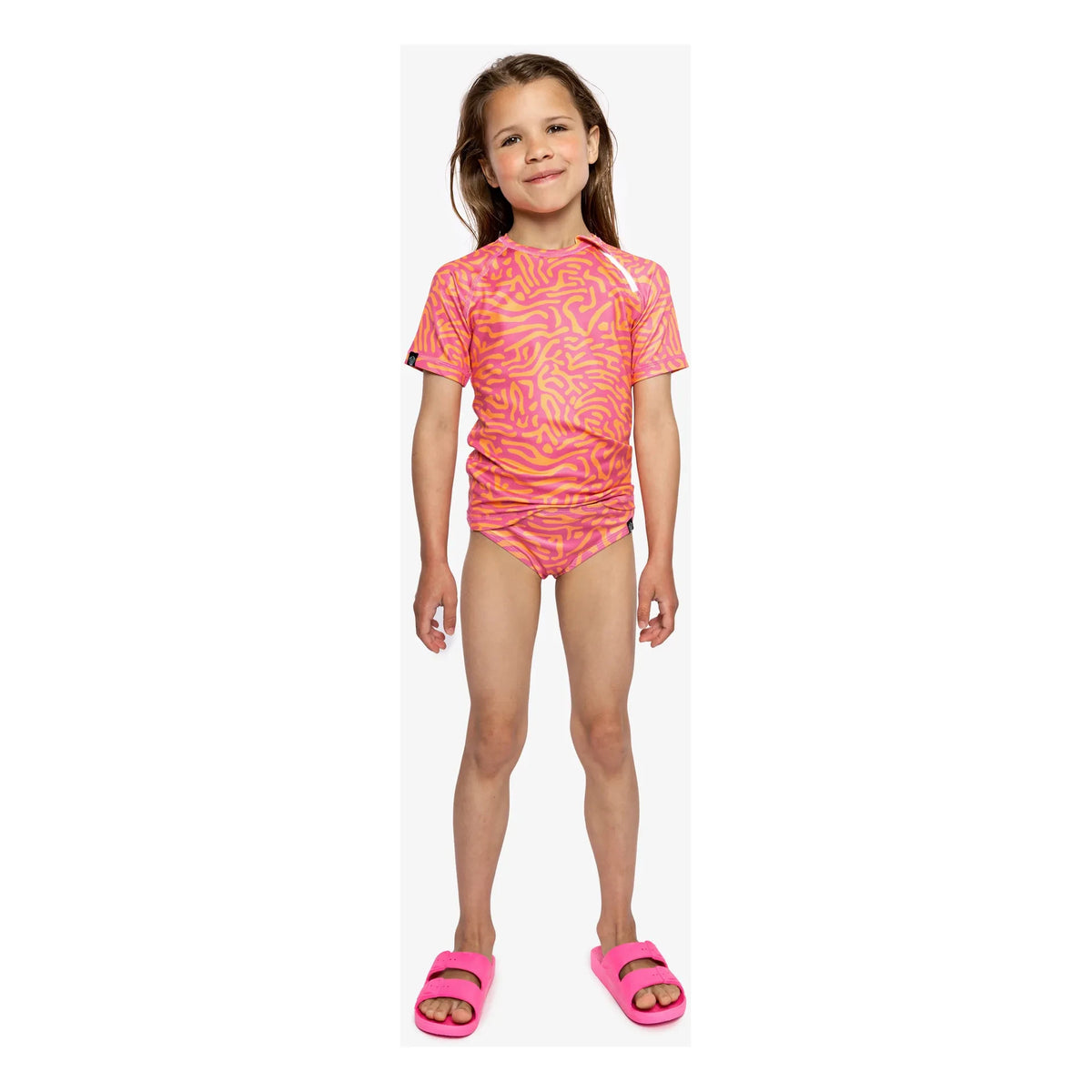 Beach & Bandits - Coral Anti-UV T-Shirt | Orange