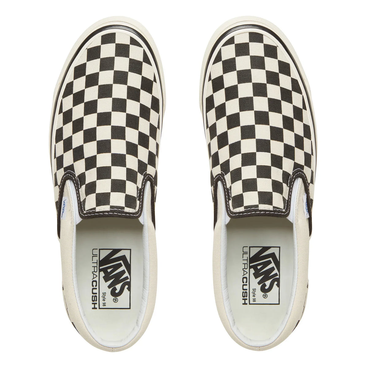 Vans - Checkerboard Classic Slip-On 98 DX Sneakers | Black