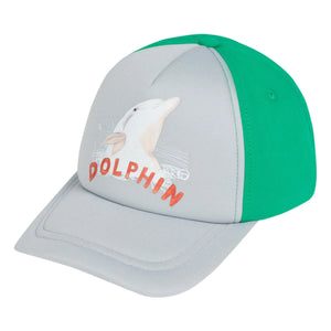The Animals Observatory - Hamster Elastic Dolphin Hat | Grey