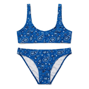 Hundred Pieces - Dune Bandana Swimsuit | Blue