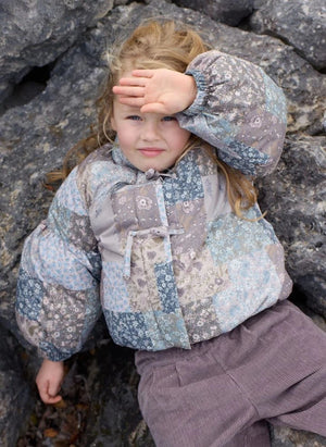Wheat - Zallie Recycled Fiber Padded Jacket | Pale Pink