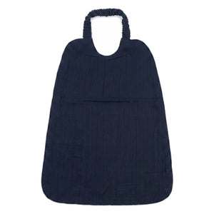 Editions Aimable - Large Gustave bib | Night Blue Muslin