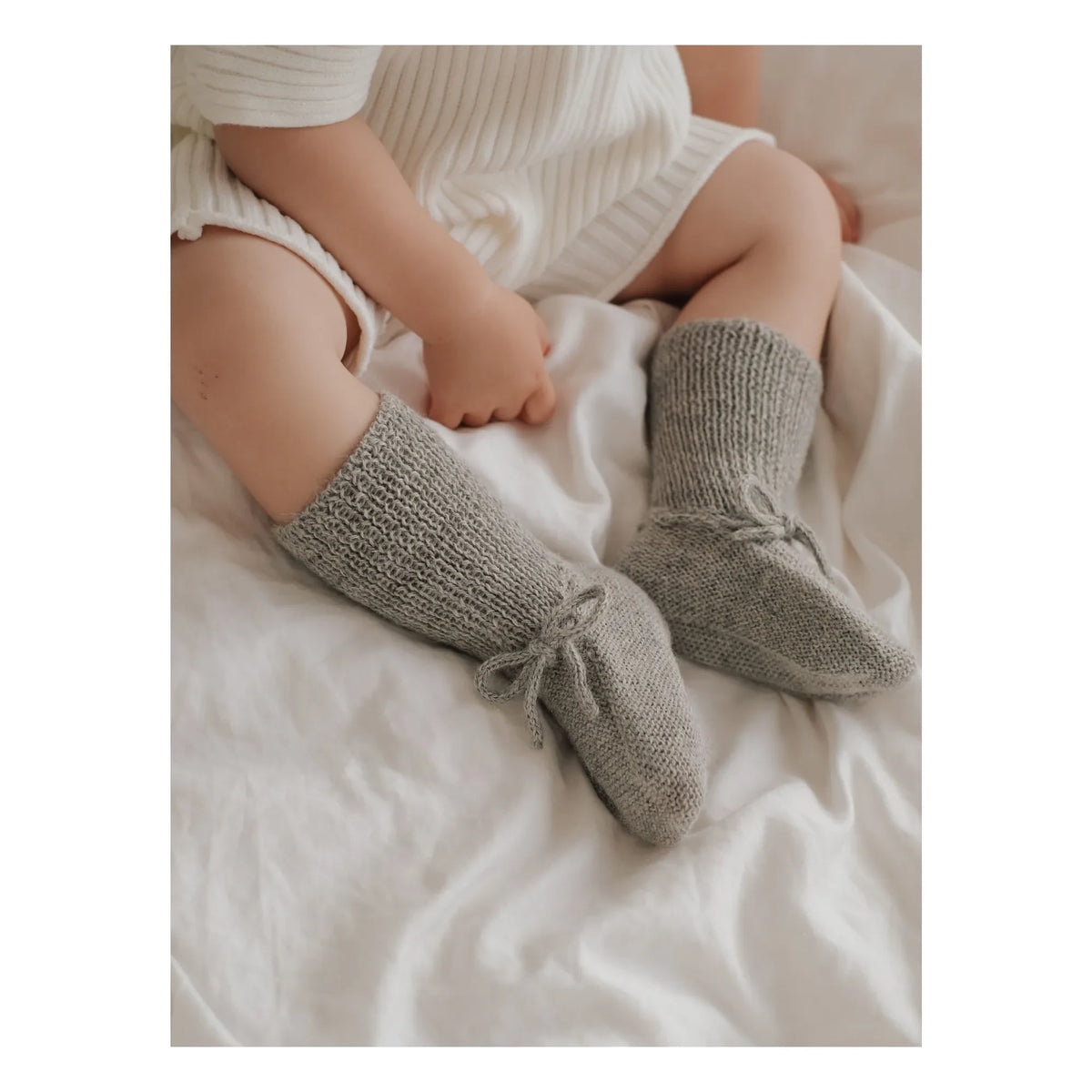 Main Sauvage - Alpaca Slippers | Gray