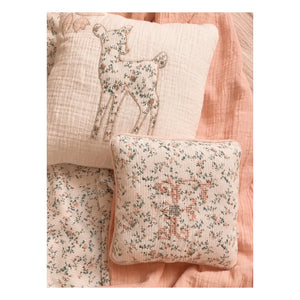 Editions Aimable - Fawn Clovis pillow | Bouquet Gauze