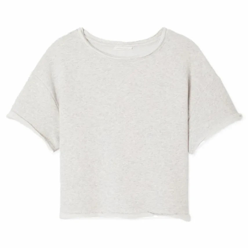 American Vintage - Atubay Cotton T-Shirt | Arctic blue