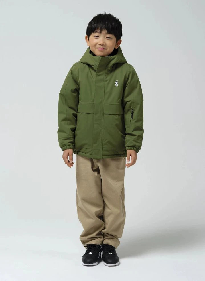 Gosoaky - Smooth Lion Waterproof Windbreaker | Green