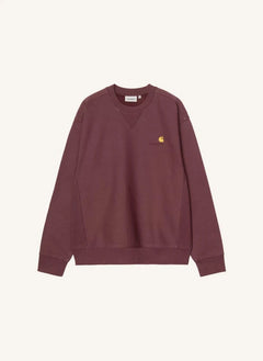 Carhartt WIP - American Script Sweatshirt | Burgundy