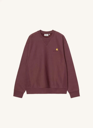 Carhartt WIP - American Script Sweatshirt | Burgundy