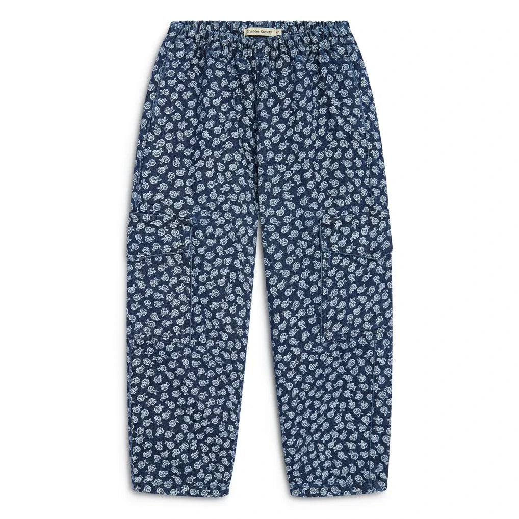 the new society - Misty Cargo Jogger | Midnight Blue