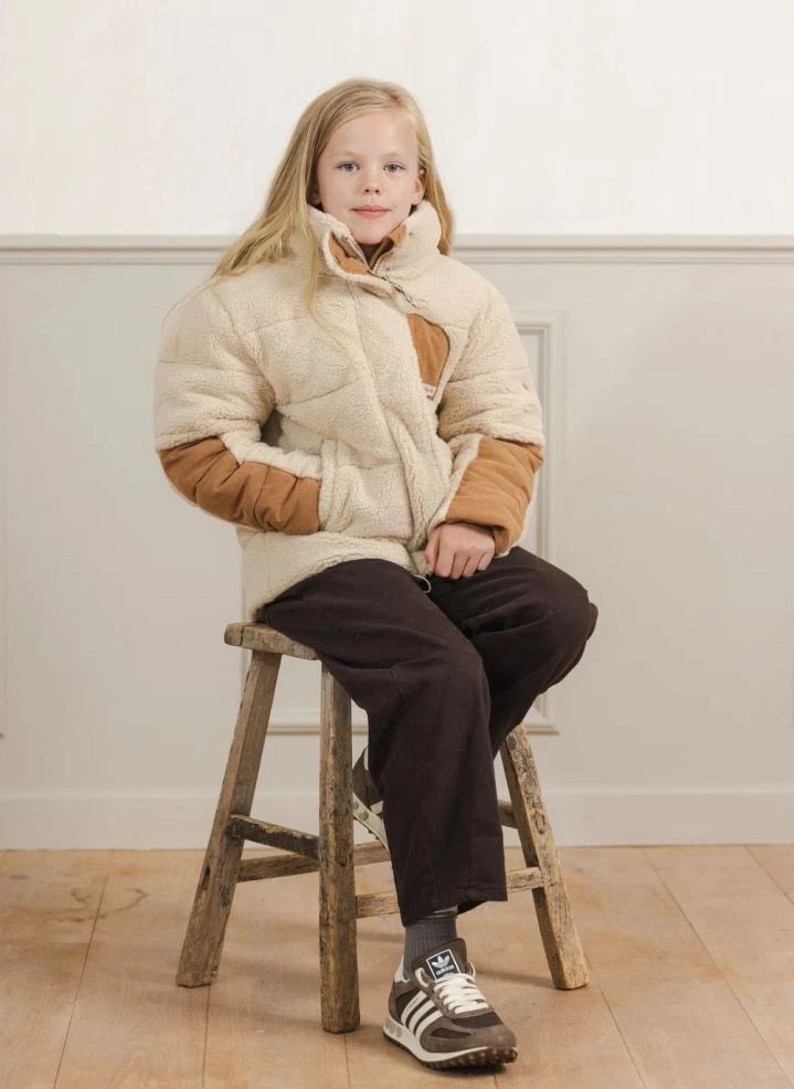 Töastie - Recycled Fiber Fleece Lined Helix Filled Jacket | Sand