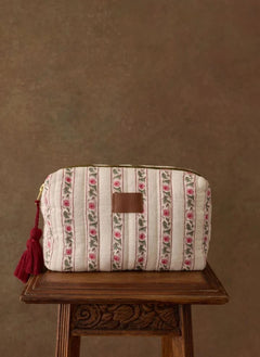 Louise Misha - Teiki Makeup Bag | Ecru
