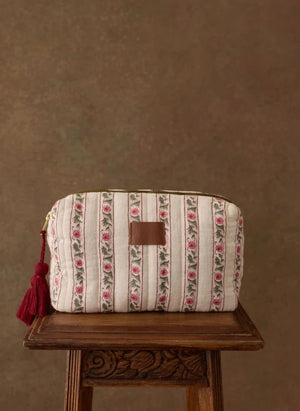 Louise Misha - Teiki Makeup Bag | Ecru