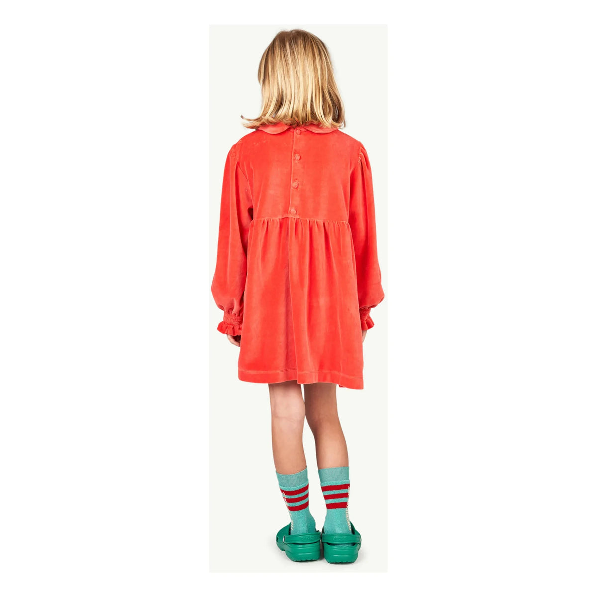 The Animals Observatory - Velvet Dress | Red