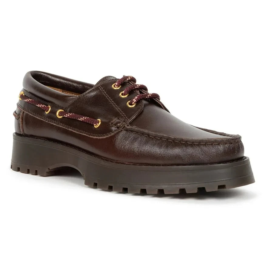 Bobbies - Benthe Leather Loafers | Mahogany