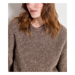 American Vintage - Zolly sweater | Dark brown