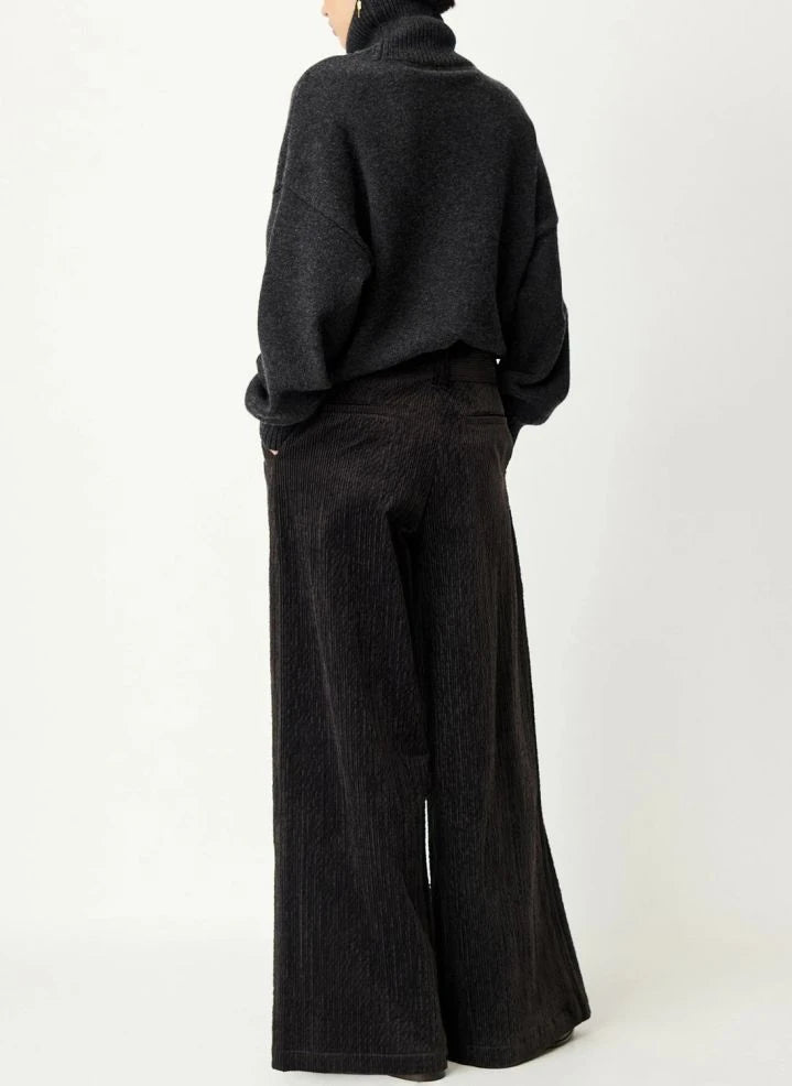 Sessùn - Rivel Cotton Trousers | Black