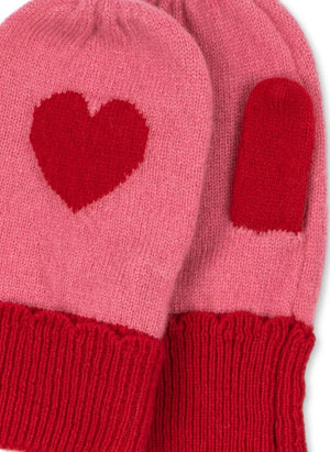 Konges Sløjd - Collette Wool Fingerless Gloves | Pink