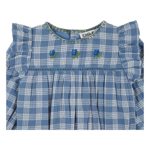 Emile et Ida - Carreaux Jumpsuit | Blue