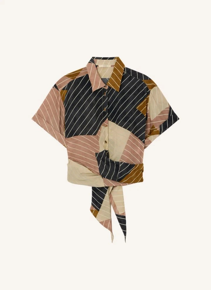 Sessùn - Procida shirt | Beige