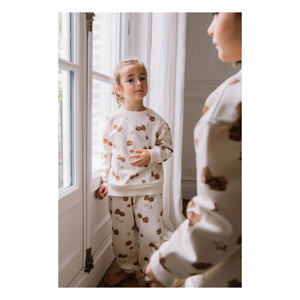 Studio Bohème - Noel Bear Sweatshirt Organic Cotton | Ecru