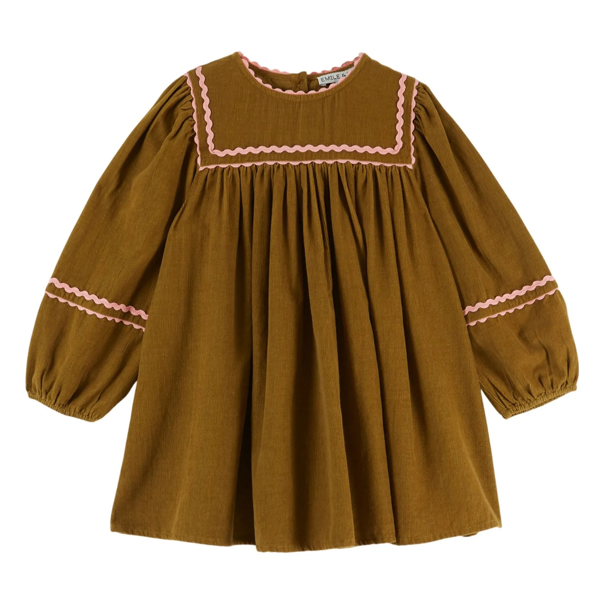 Emile et Ida - Velvet Dress | Green