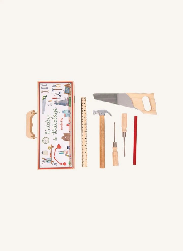 Moulin Roty - Tool Bag - 6 Pieces
