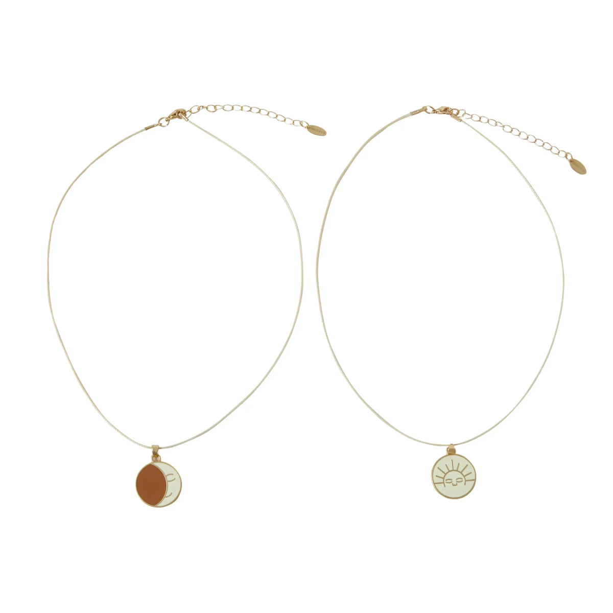 Grech & Co - Emaye Kolyeler | Bej