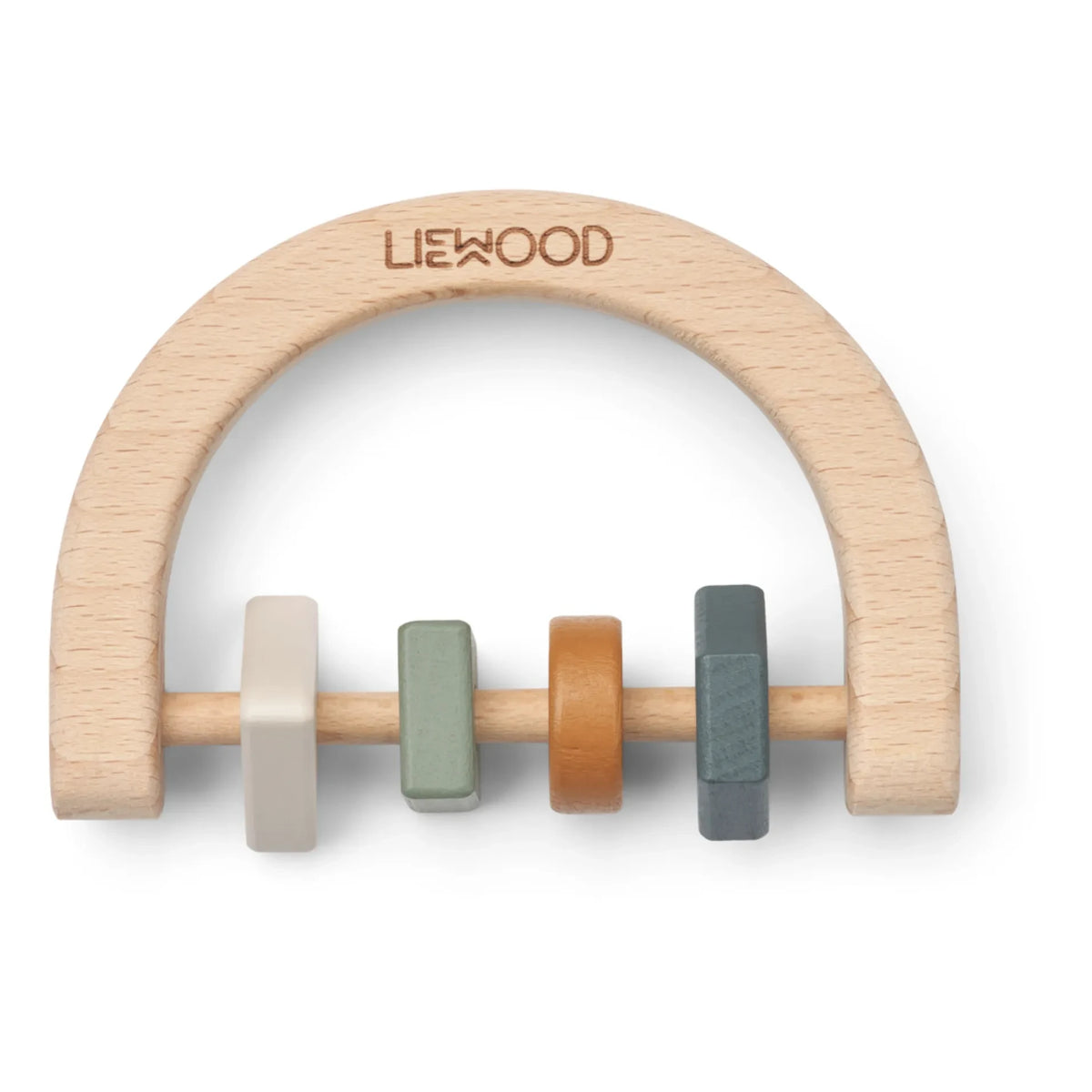 Liewood - Bryn Teething Ring | Faune Green Multi Mix