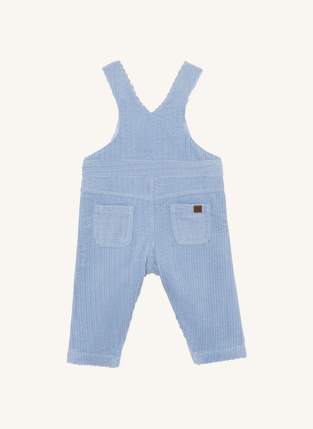 Tartine et Chocolat - Velvet overalls | Sky blue