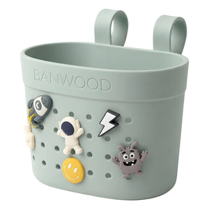 Banwood - Pin & Ride customizable bike basket/trolley | Green