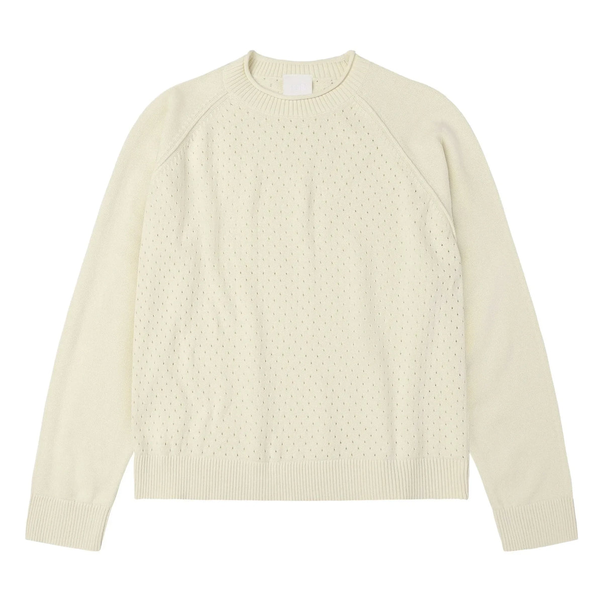FUB - Pointelle sweatshirt | Off-white