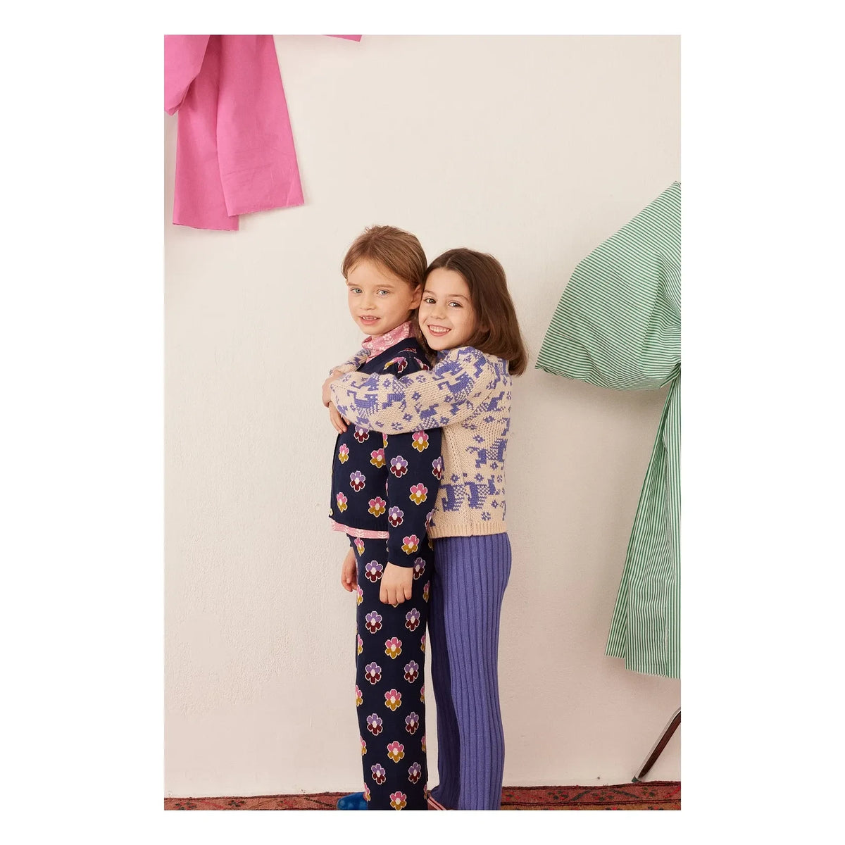 Hello Simone - Lison Fleurs Cardigan | Navy