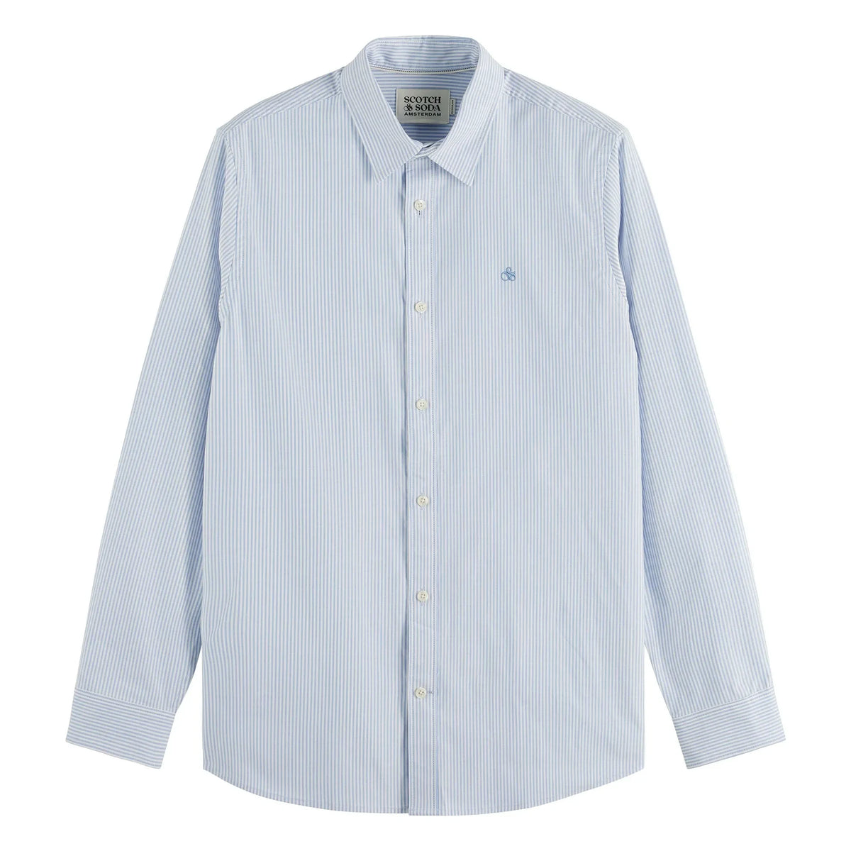 Scotch & Soda - Oxford Striped Shirt | Blue