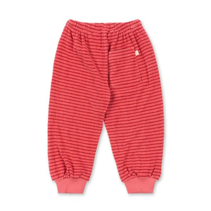 Konges Sløjd - Itty Striped Organic Cotton Jogger | Pink