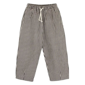 Jenest - Striped Pants | Burgundy