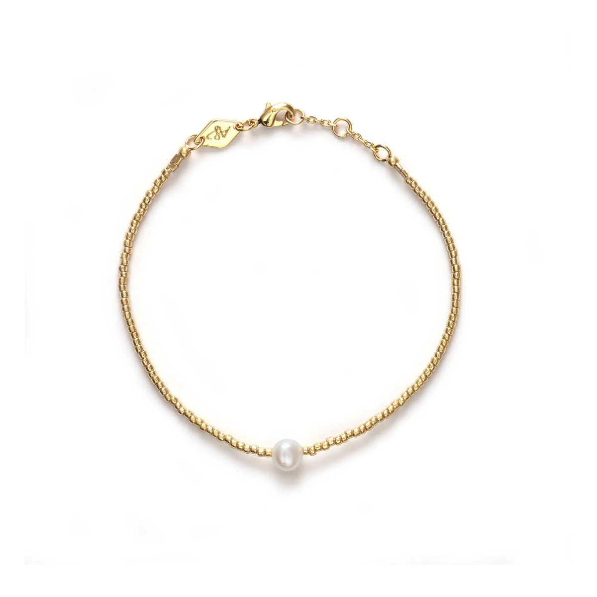 Anni Lu - Pearl Bracelet | Gold