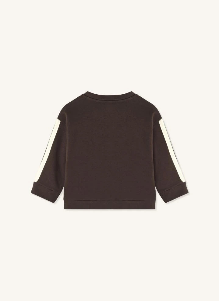 Fliink - Alvin Autumn Organic Cotton Sweatshirt | Brown