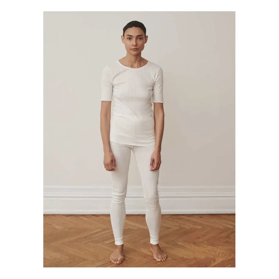 Skall Studio - Edie Organic Cotton T-Shirt | Ecru