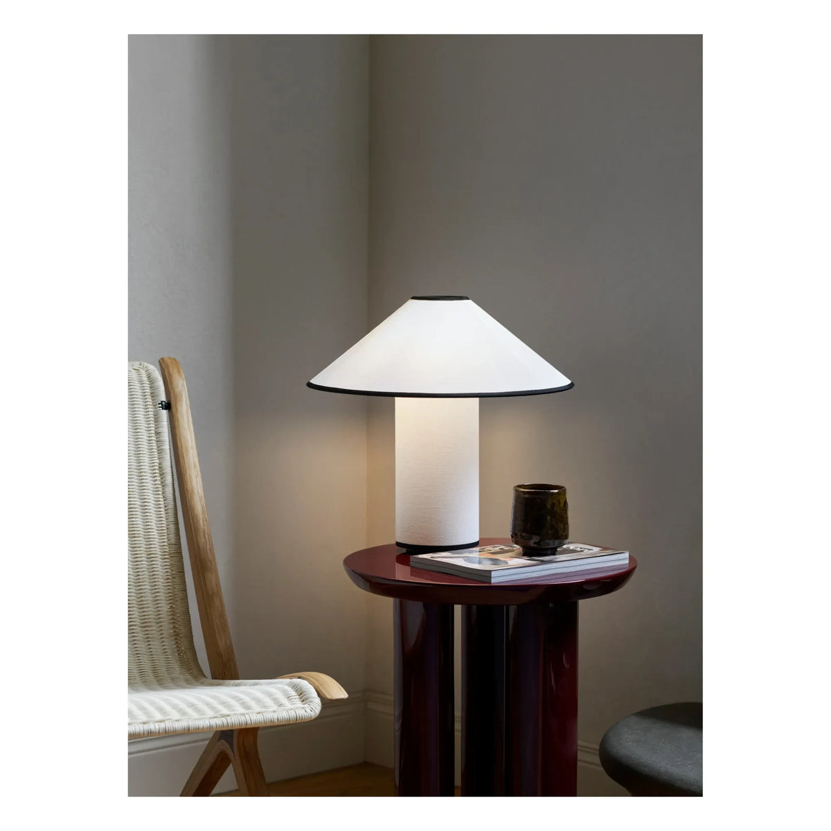& Tradition - Tung JA3 Side Table | Dark Red