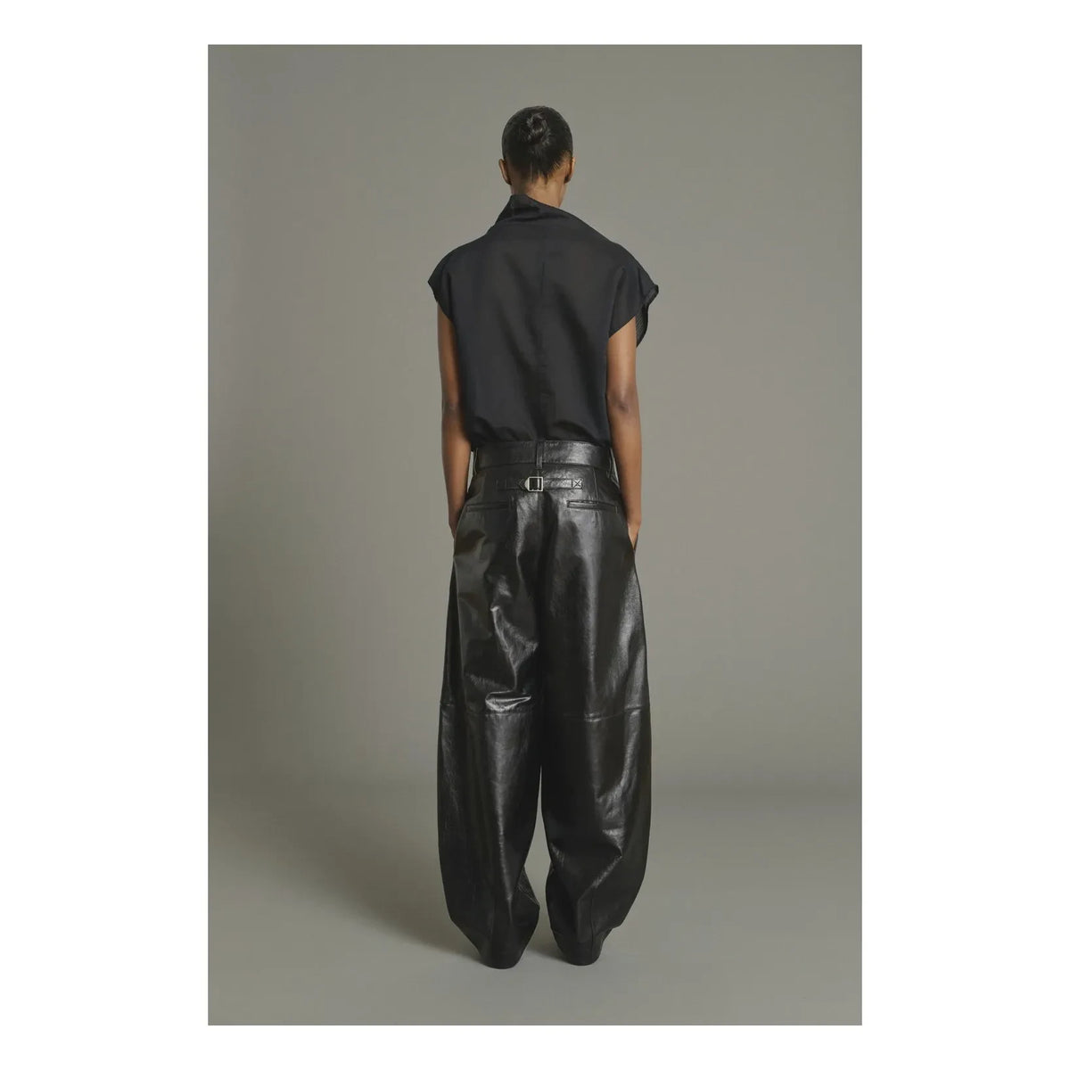 Soeur - Izumi organic cotton and silk blouse | Black
