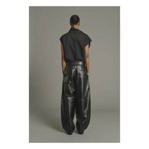 Soeur - Izumi organic cotton and silk blouse | Black