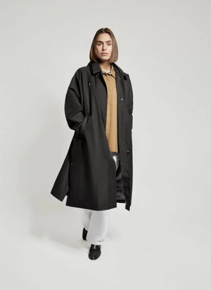 Fudoon - Waterproof Trench Coat | Black
