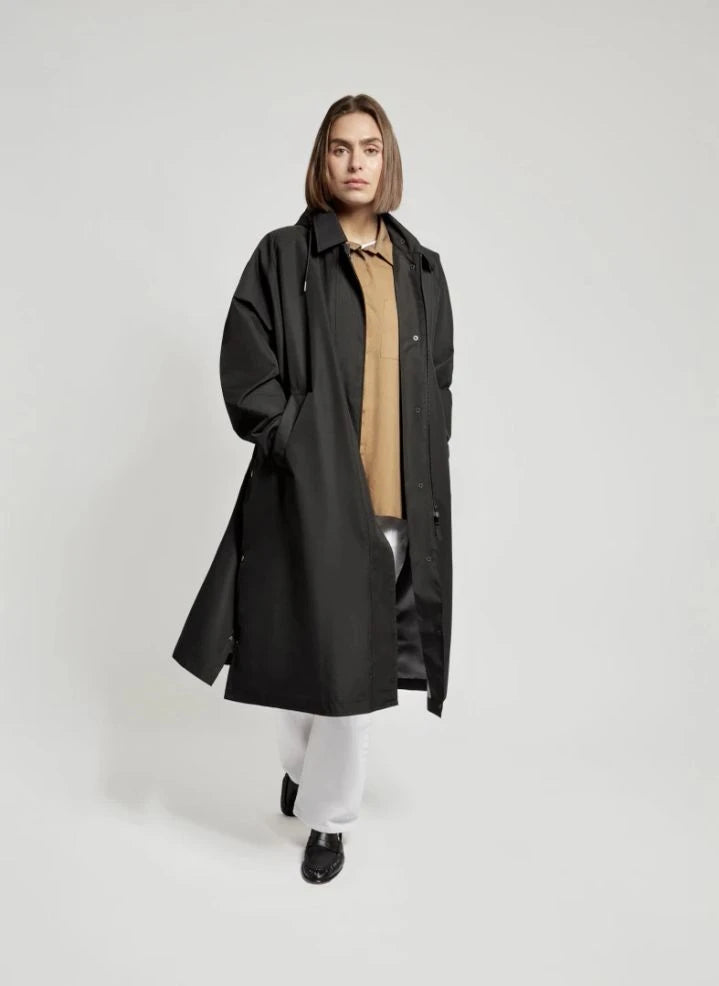 Fudoon - Waterproof Trench Coat | Black