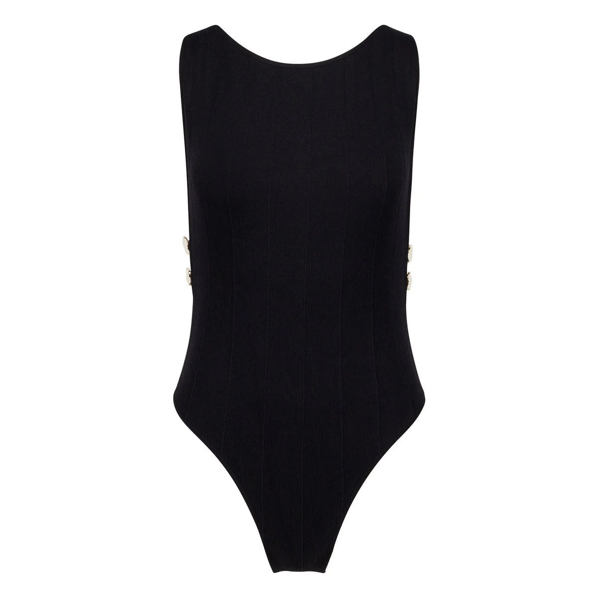 Anja Paris - L'Interdit One Piece Swimsuit | Black