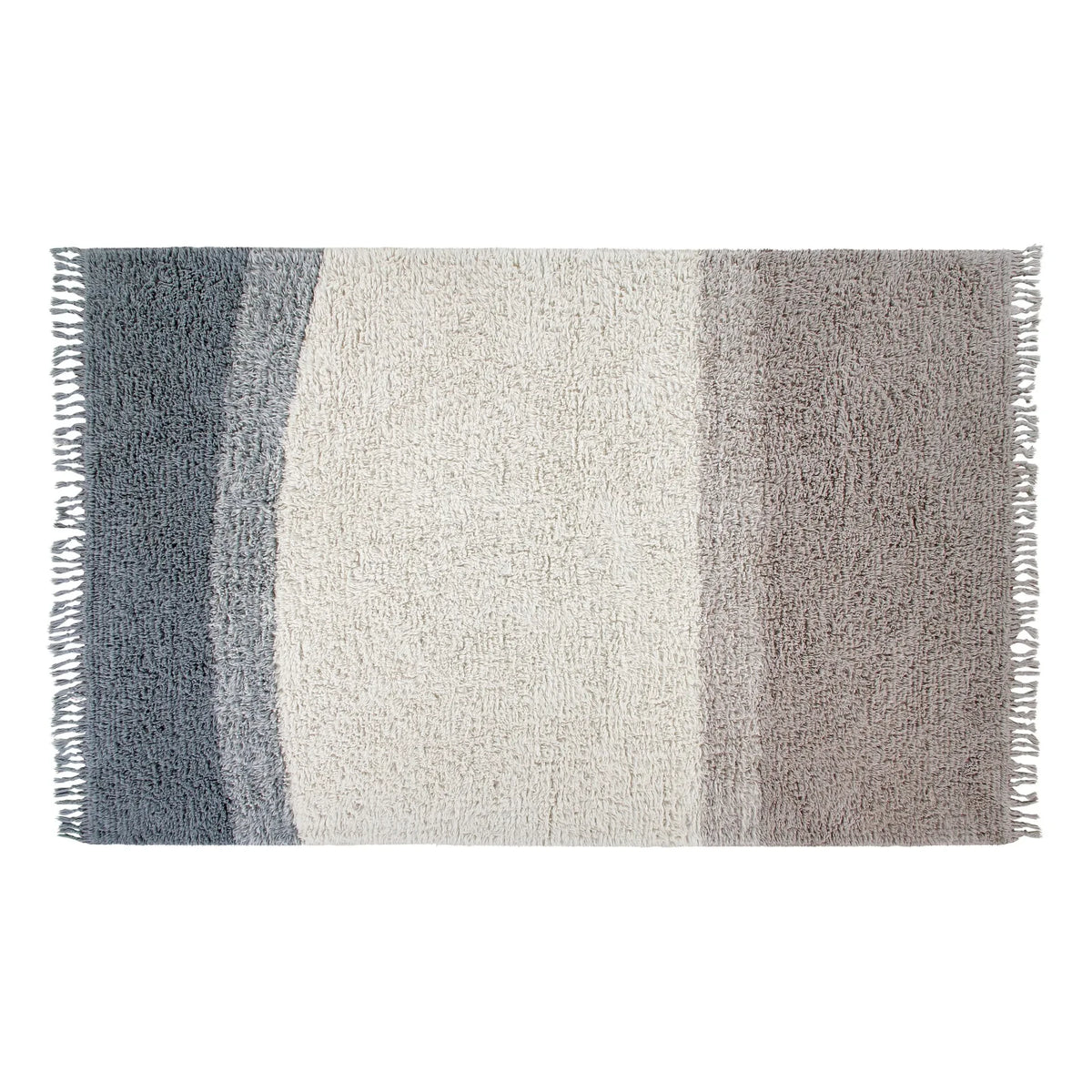 Lorena Canals - Into The Blue Wool Rug | Blue