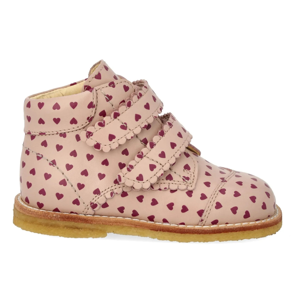 Angulus - Scratched Boots Hearts | Pink