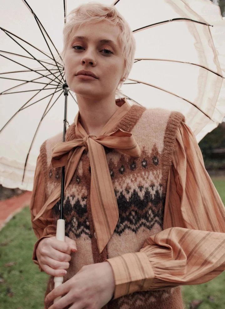 Emile et Ida - Enoah cardigan | Caramel